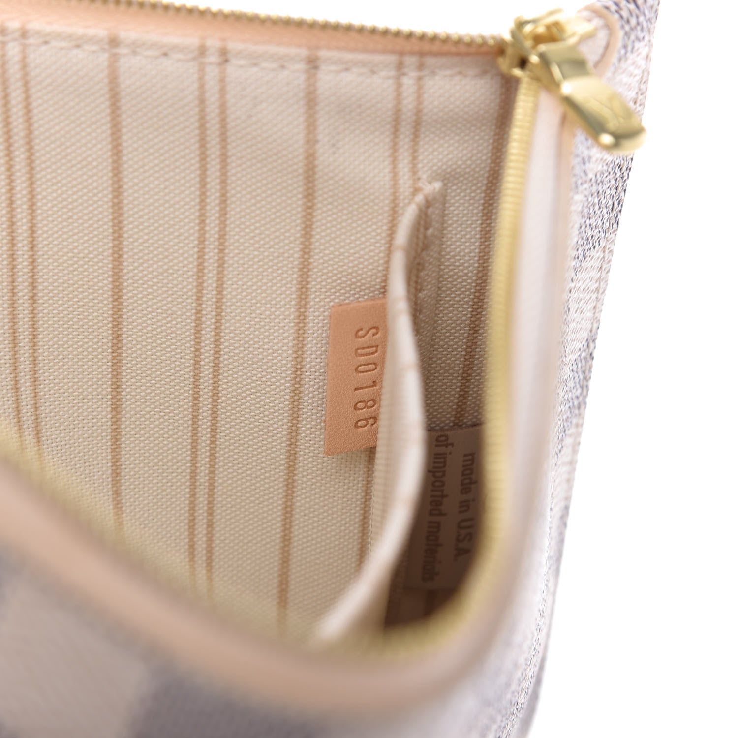 Louis Vuitton Damier Azur Neverfull MM GM Pochette 9 of 9