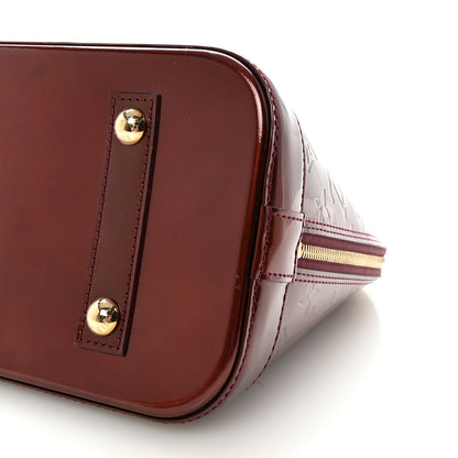 Louis Vuitton Vernis Alma PM Rouge Fauviste 9 of 9