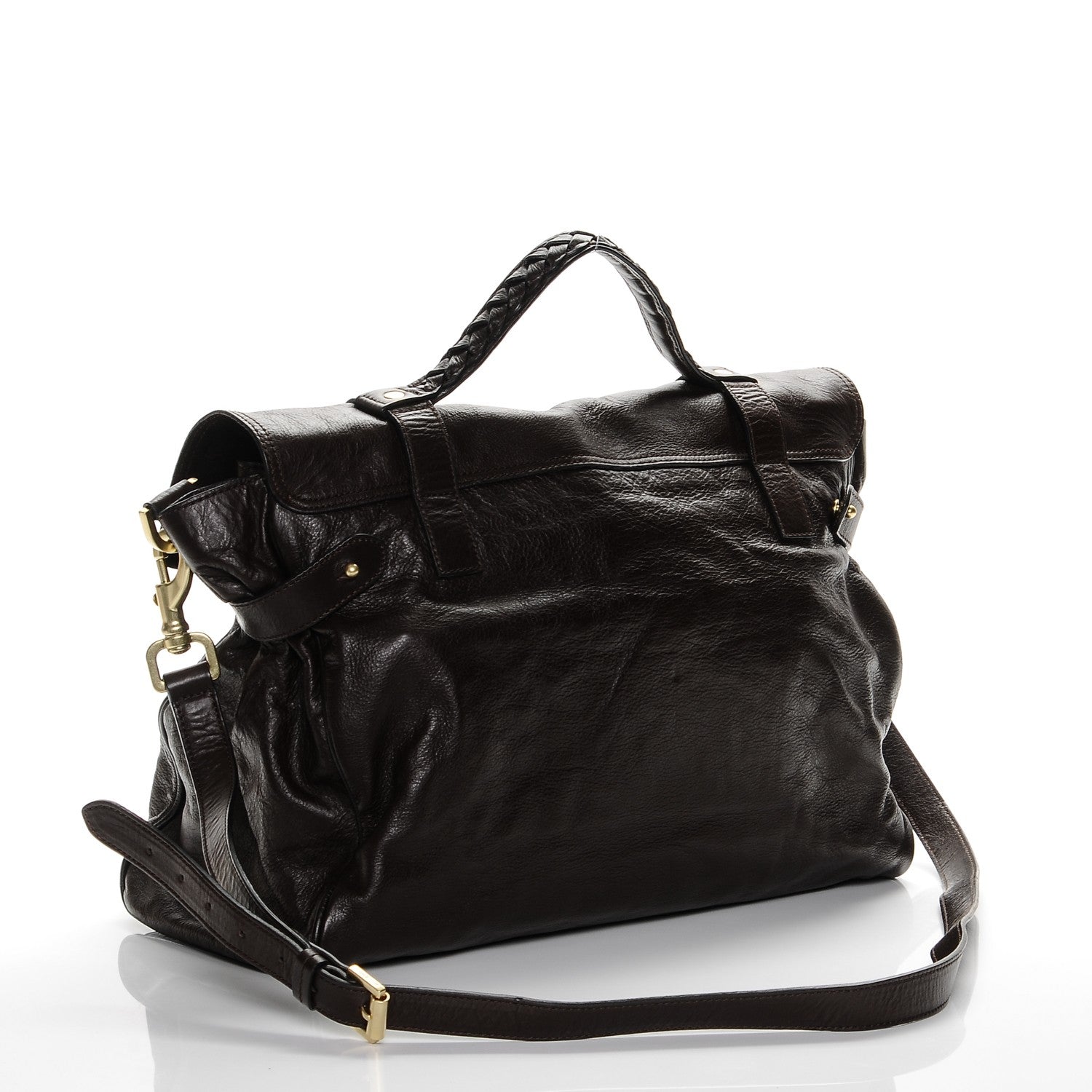 Mulberry Soft Buffalo Oversized Alexa Chocolate 3 of 6