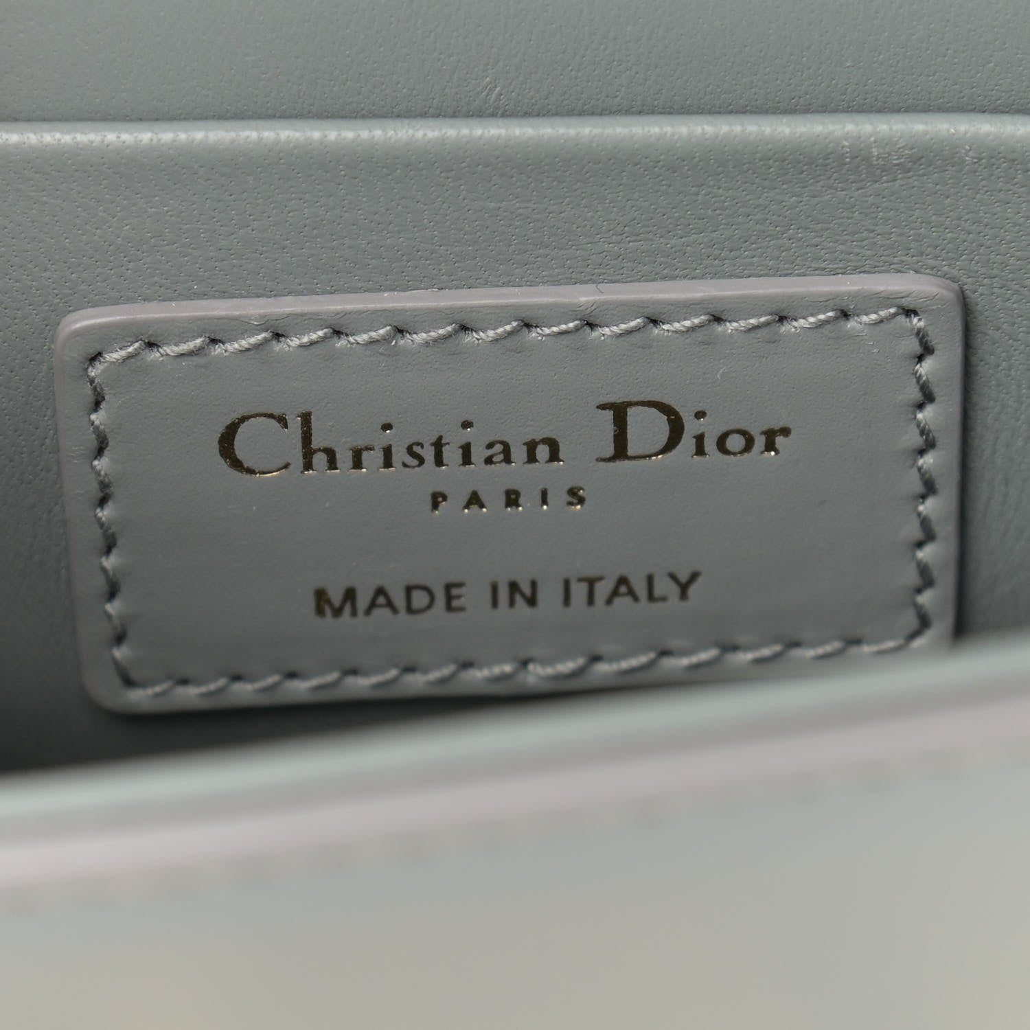 Christian Dior Box Calfskin 30 Montaigne Box Bag Gray 6 of 9