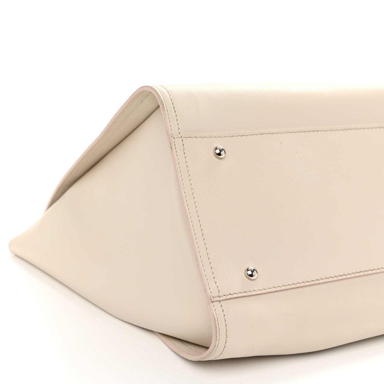 Chanel Caviar Medium Studded Deauville Tote Ivory 8 of 14