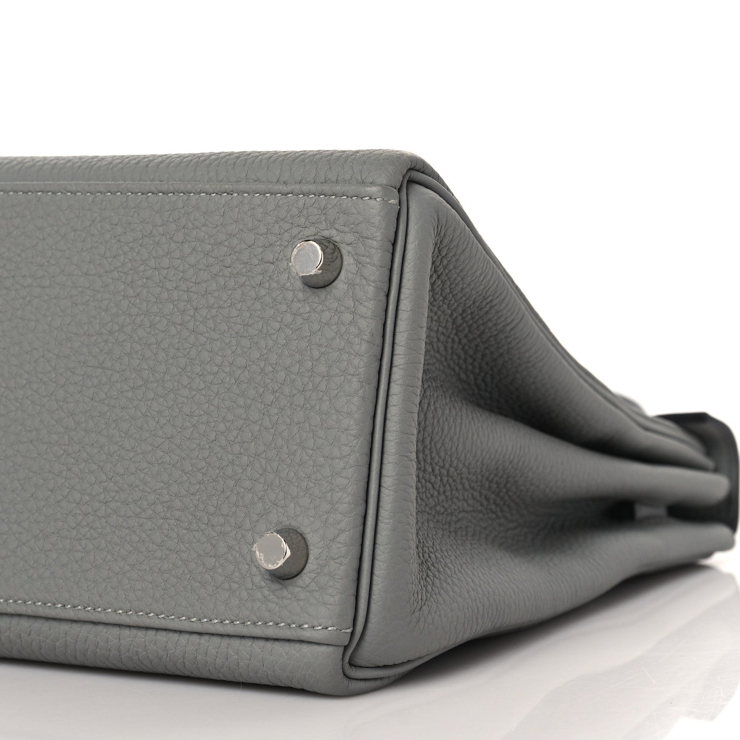 Hermes Togo Kelly Retourne 28 Gris Mouette 9 of 9