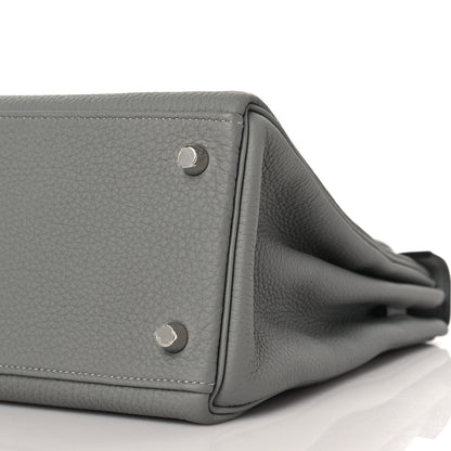 Hermes Togo Kelly Retourne 28 Gris Mouette 9 of 9