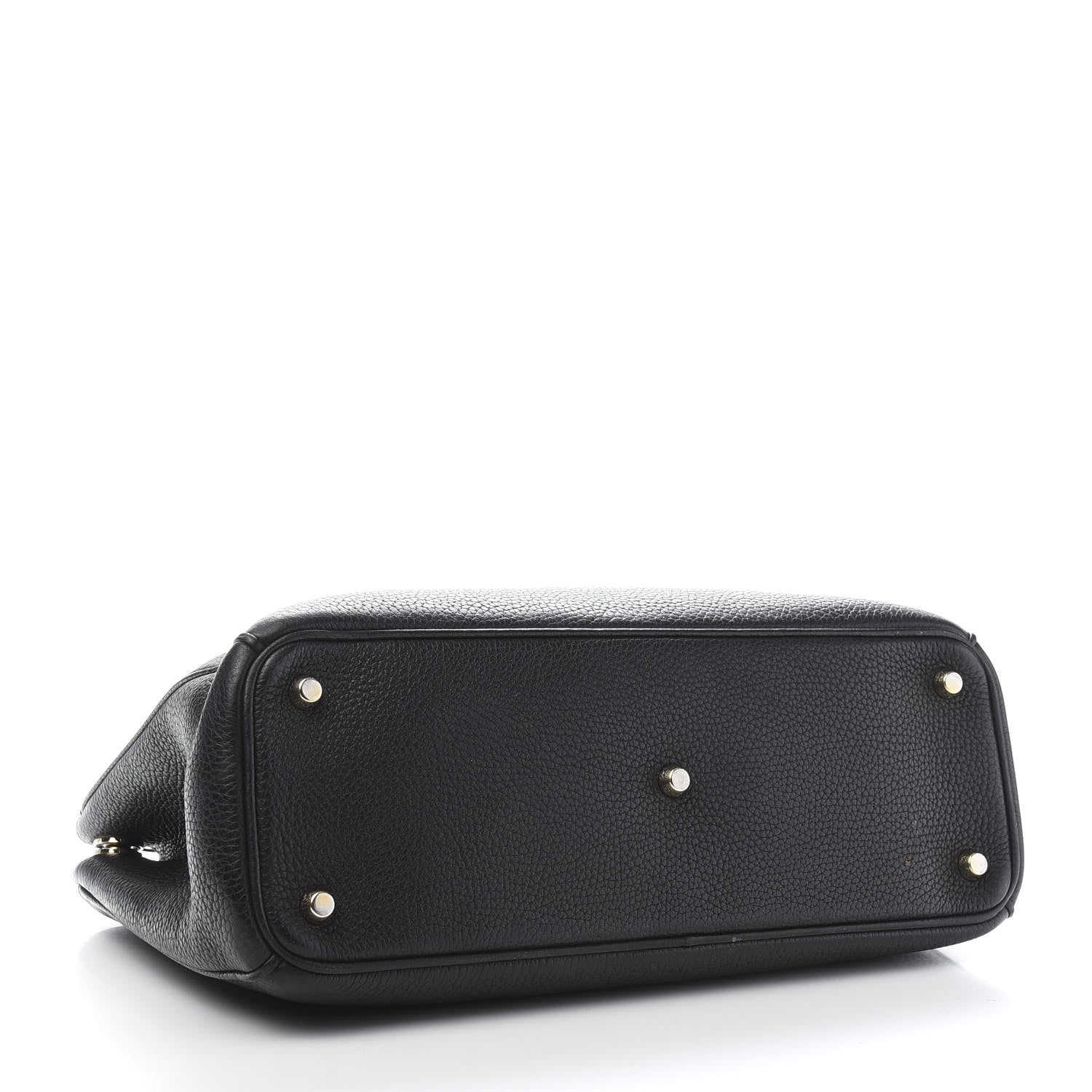 Christian Dior Bullcalf Small Diorissimo Tote Black Rose Indien 4 of 16