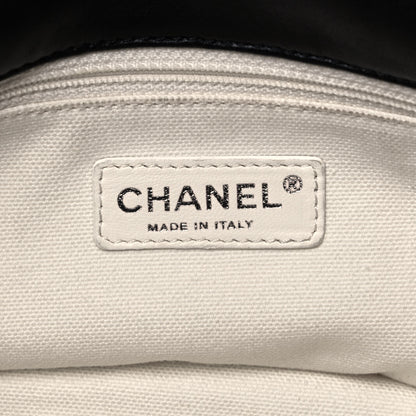 Chanel Lambskin Perforated Medium Baseball Spirit Flap Black 8 of 9
