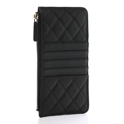 Chanel Caviar Quilted Classic iPhone Pouch Black 3 of 8