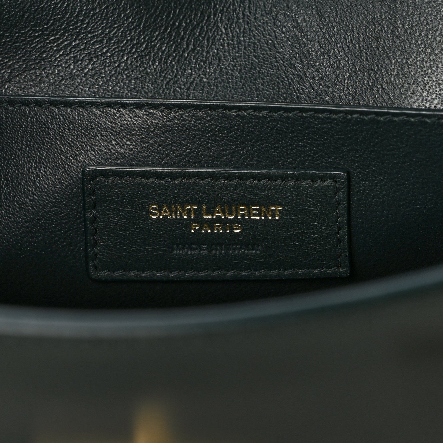 Saint Laurent Smooth Calfskin Manhattan Shoulder Bag Dark Green 6 of 12