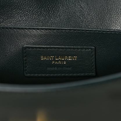 Saint Laurent Smooth Calfskin Manhattan Shoulder Bag Dark Green 6 of 12