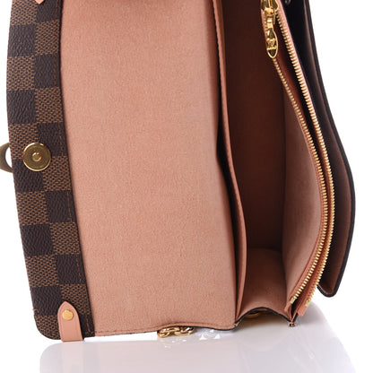 Louis Vuitton Damier Ebene Vavin Chain Wallet Creme 5 of 11