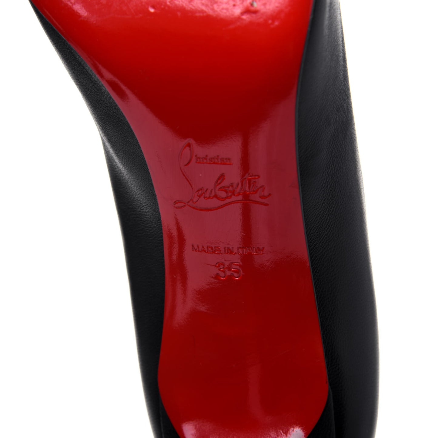 Nappa Patent Studded Predupump 85 Pumps 35 Black