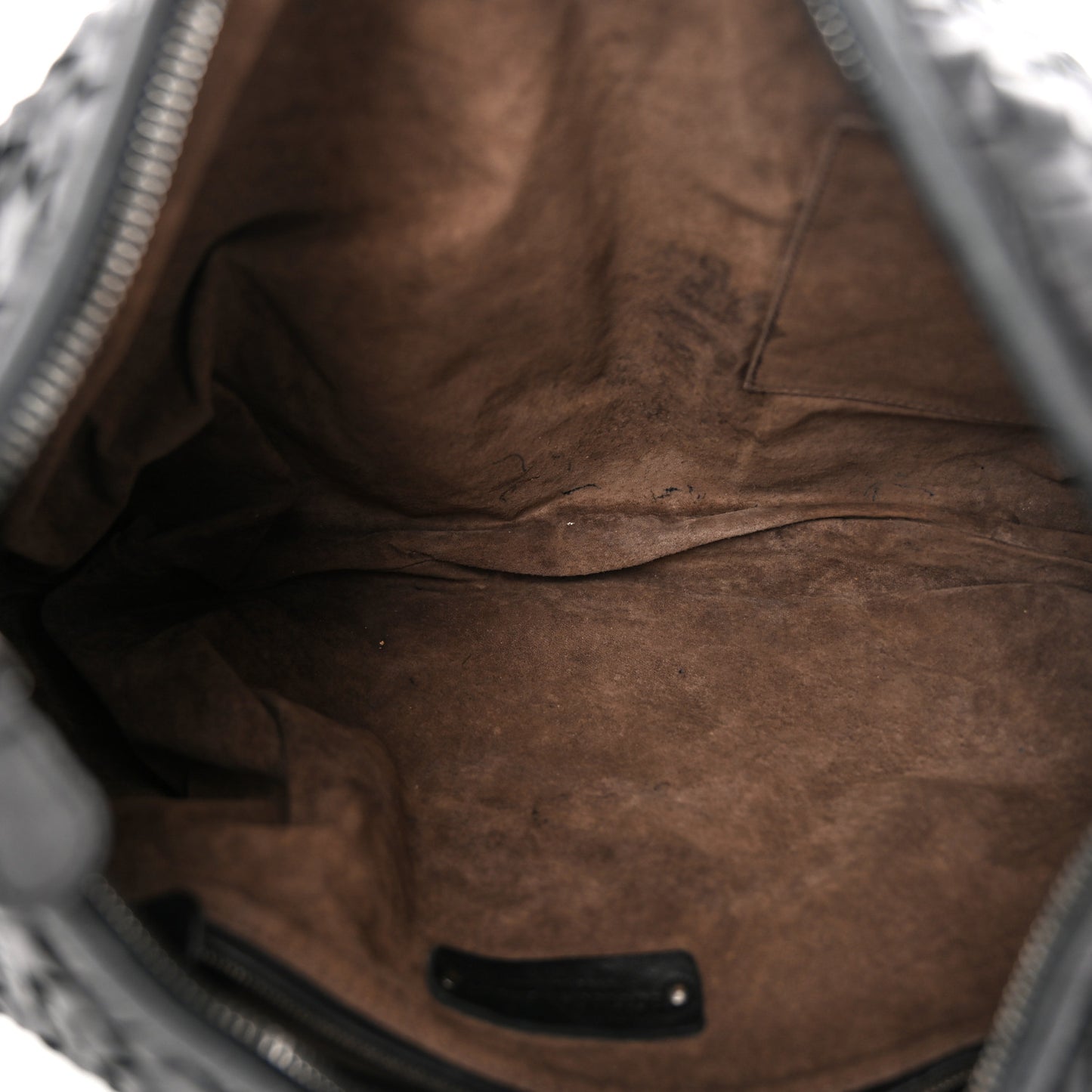 Nappa Intrecciato Large Veneta Hobo Black