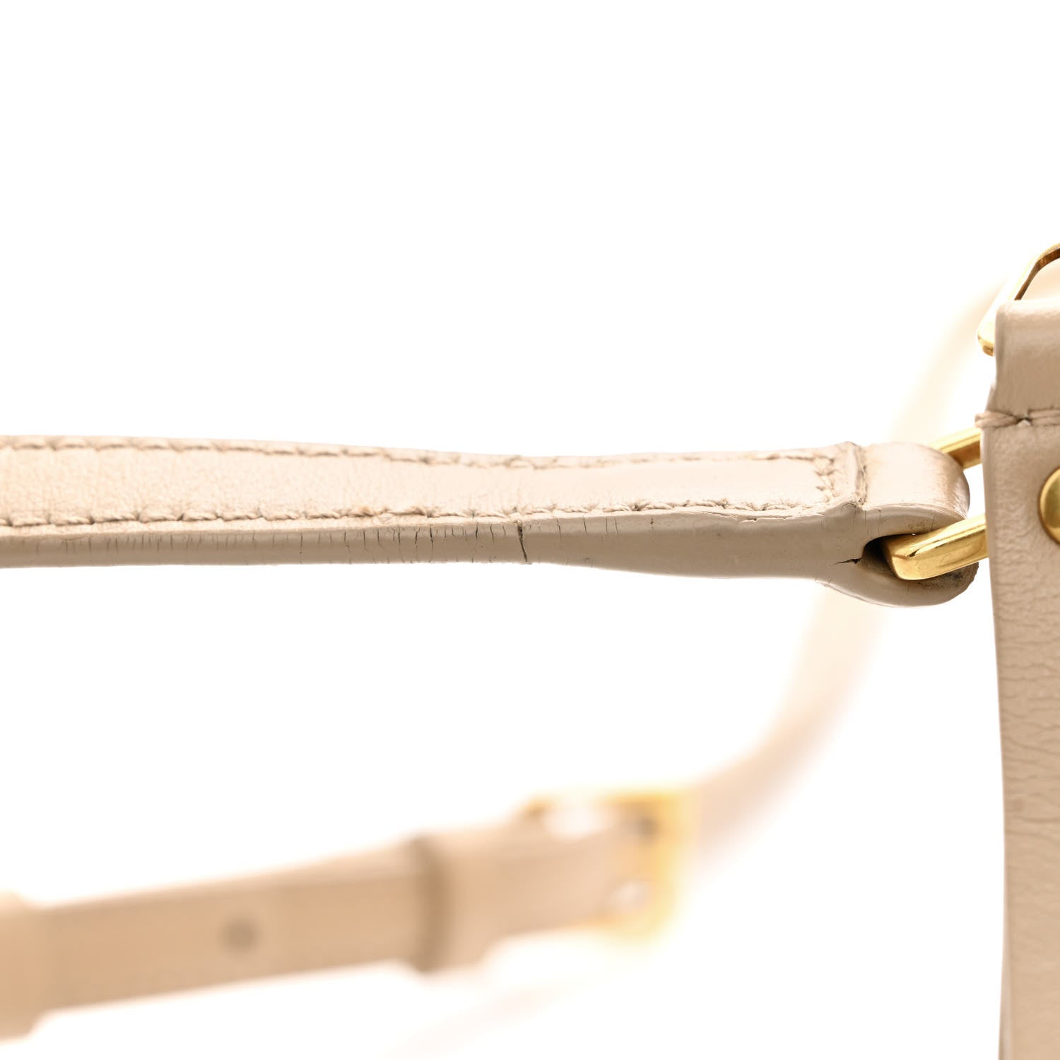 Saint Laurent Calfskin Matelasse Monogram Lou Camera Bag Nude Powder 16 of 18