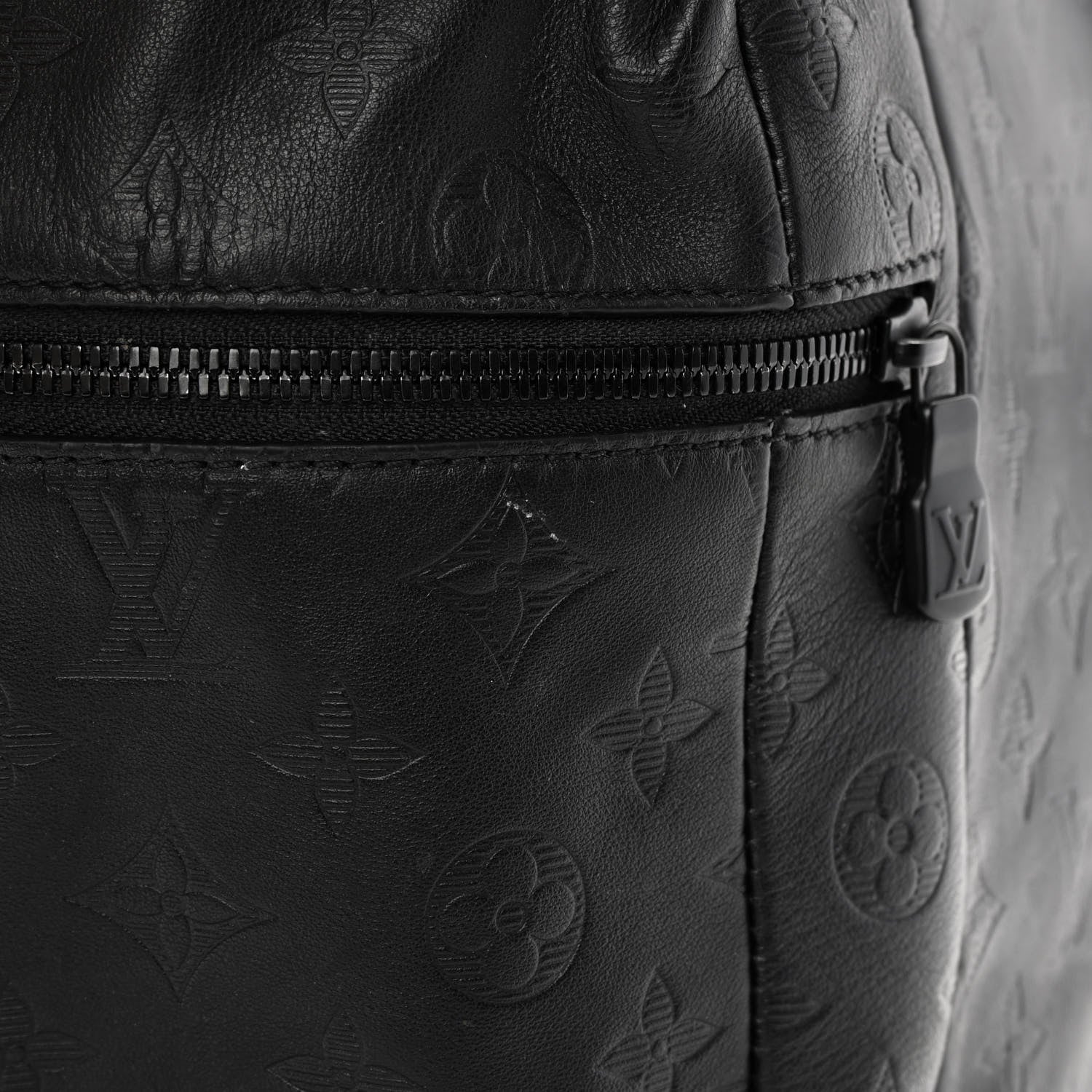 Louis Vuitton Calfskin Monogram Shadow Discovery Backpack Black 15 of 20