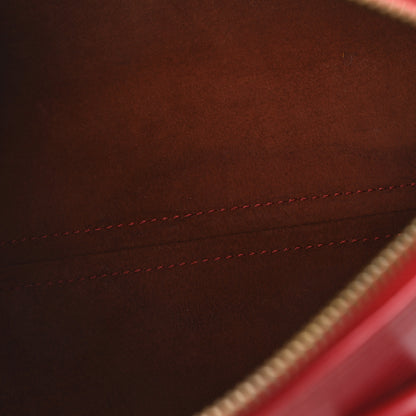 Louis Vuitton Epi Speedy 25 Castillan Red 5 of 10