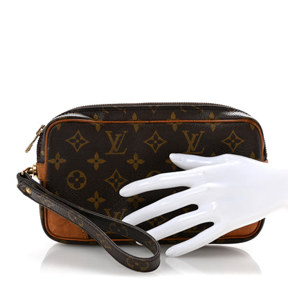 Louis Vuitton Monogram Pochette Marly Dragonne 22 2 of 9