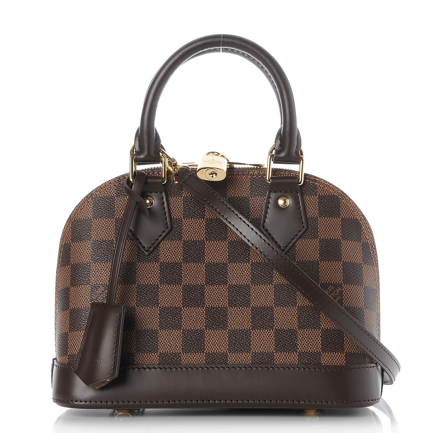 Louis Vuitton Damier Ebene Alma BB 1 of 7
