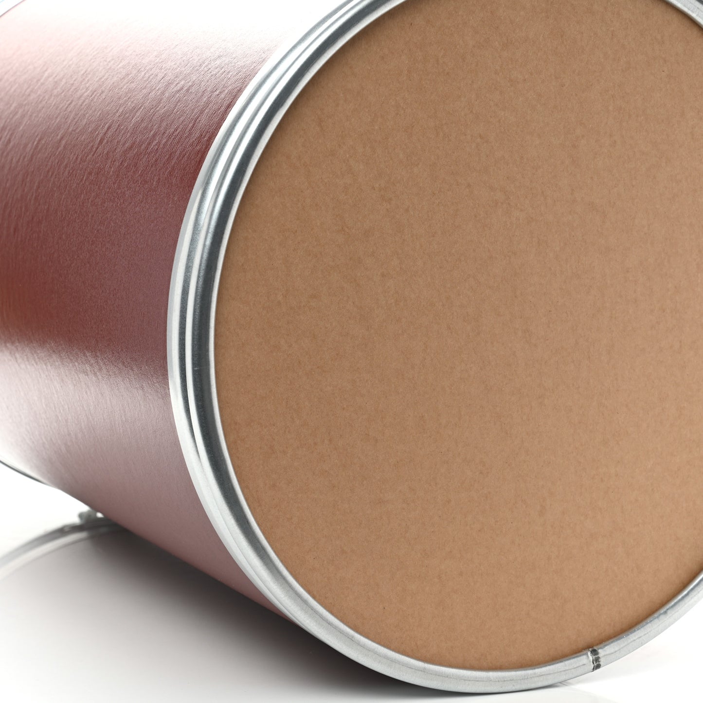 Kraft Paper Metal Canvas Saddle Box Rouge H