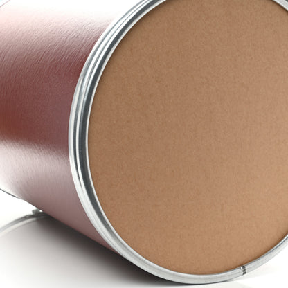 Hermes Kraft Paper Metal Canvas Saddle Box Rouge H 9 of 16