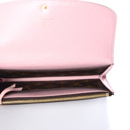 Louis Vuitton Monogram Emilie Wallet Rose Ballerine 5 of 8