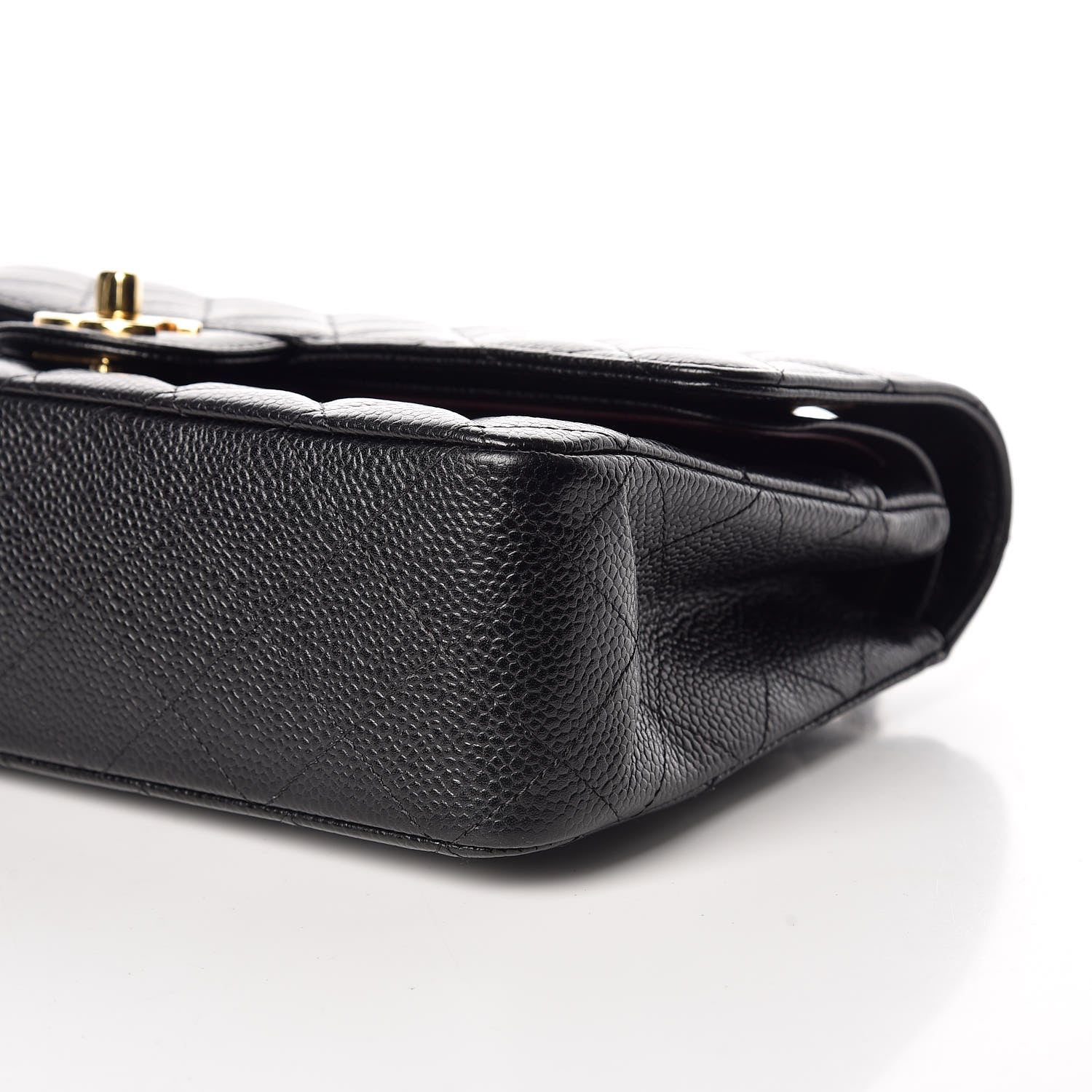 Chanel Caviar Quilted Medium Double Flap Black 6 of 9