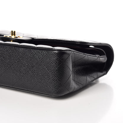 Chanel Caviar Quilted Medium Double Flap Black 6 of 9