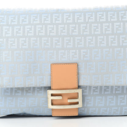 Fendi Zucchino Mama Baguette Blue 7 of 17