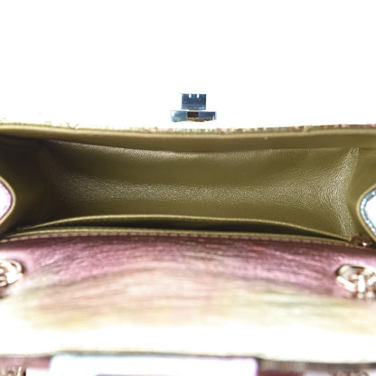 Chanel Metallic Goatskin Quilted Mini 2.55 Reissue Flap Multicolor 6 of 12