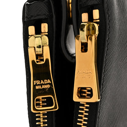 Prada Saffiano Lux Medium Galleria Double Zip Tote Black 7 of 14