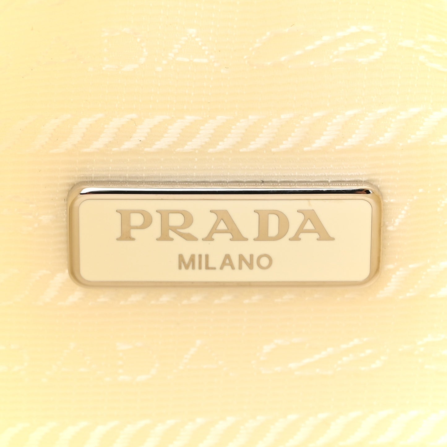 Tessuto Nylon Mini Re-Edition 2000 Bag White