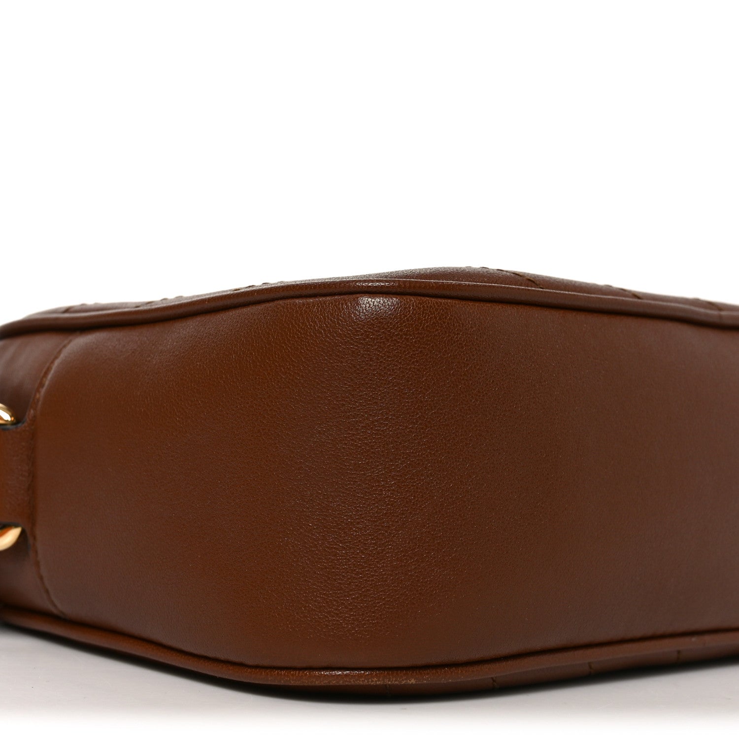 Gucci Sakai Be Green Calfskin Diagonal Stitched Small Blondie Shoulder Bag Cuir 9 of 11