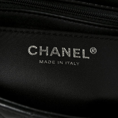 Chanel Lambskin Quilted Mini Top Handle Rectangular Flap So Black So Black 6 of 11