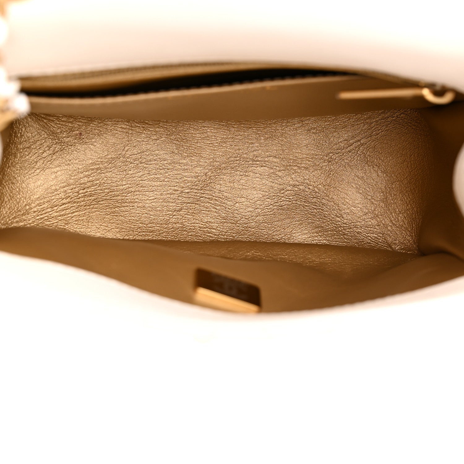 Chanel Lambskin Quilted Mini Pearl Crush Flap White 5 of 12