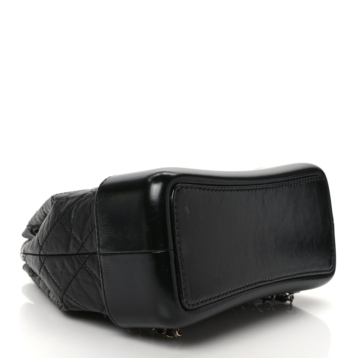 Chanel Aged Calfskin Quilted Small Gabrielle Backpack Black 4 of 10
