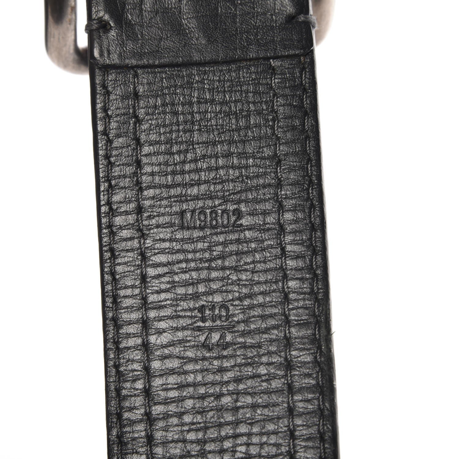 Louis Vuitton Utah Dakota 40mm Belt 110 44 Black 5 of 6