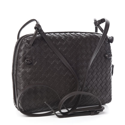 Bottega Veneta Nappa Intrecciato Nodini Bag Ebano 3 of 10