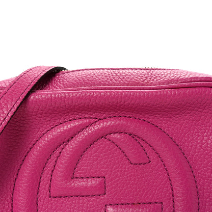 Gucci Cellarius Calfskin Small Soho Disco Bag Bright Bouganville 8 of 10