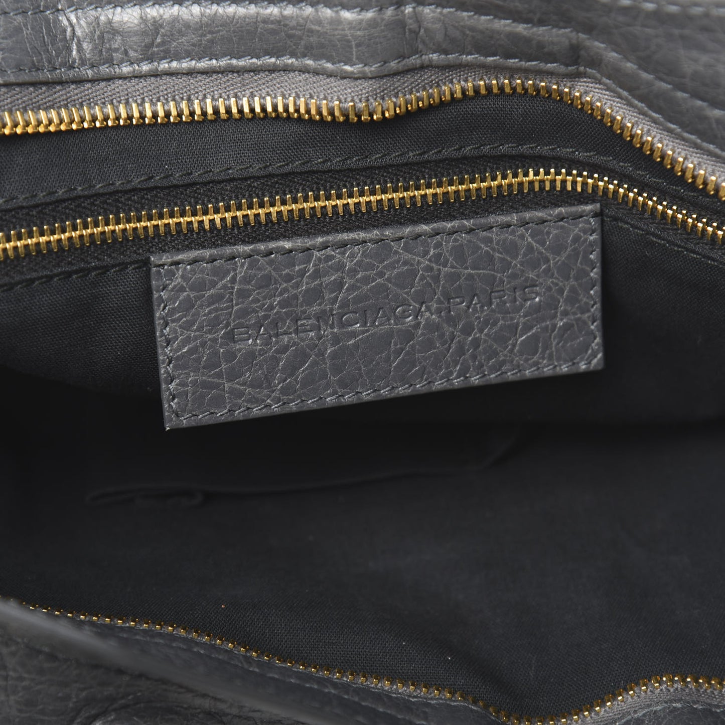 Agneau Giant 12 Gold Hardware City Gris Tarmac