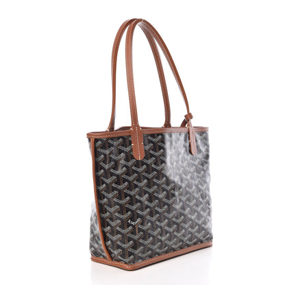 Goyard Goyardine Reversible Mini Anjou Black Gold 6 of 19