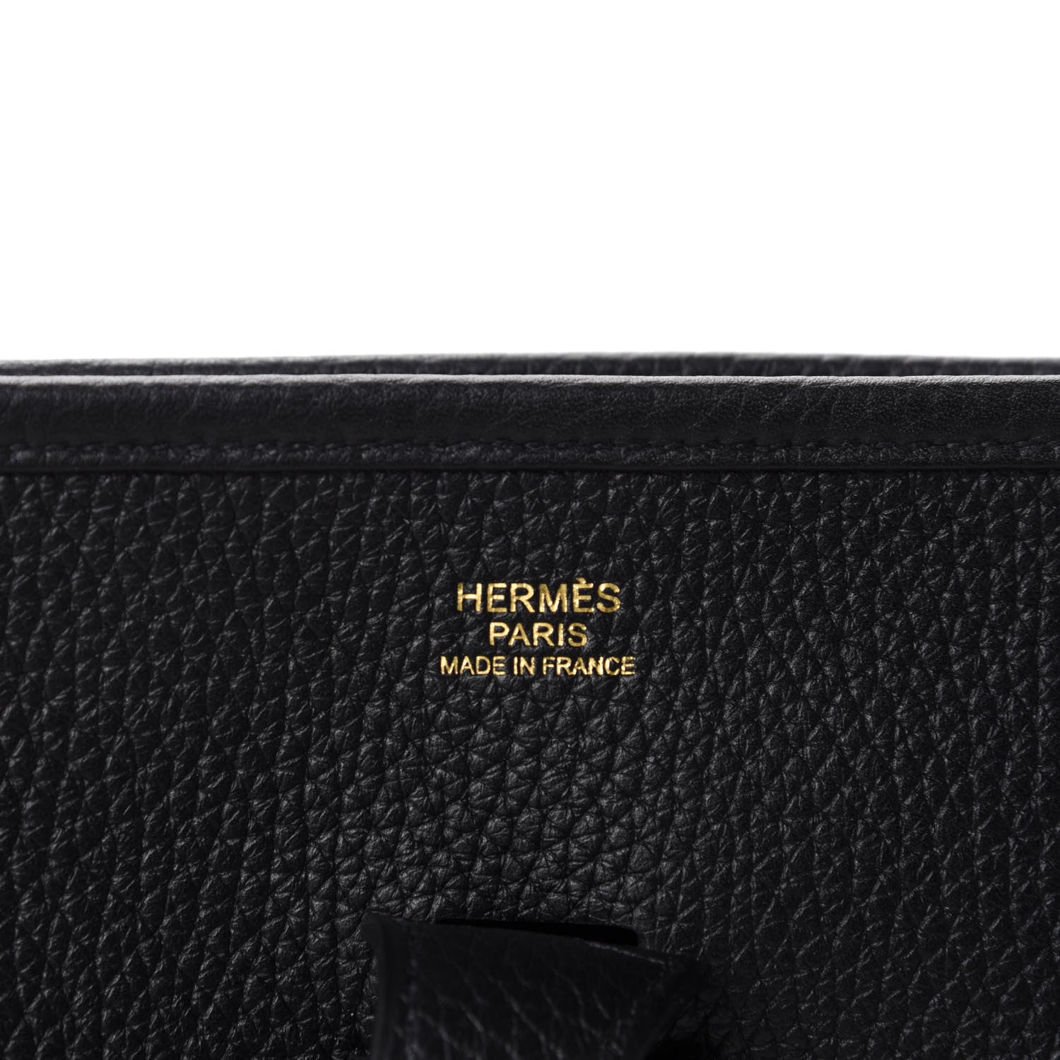 Hermes Taurillon Clemence Evelyne III PM Black 8 of 11