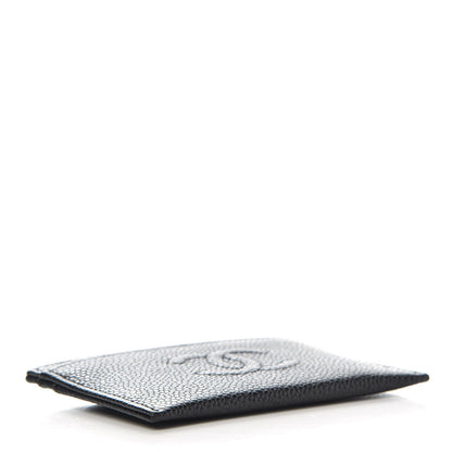 Chanel Caviar Timeless CC Card Holder Black 4 of 8