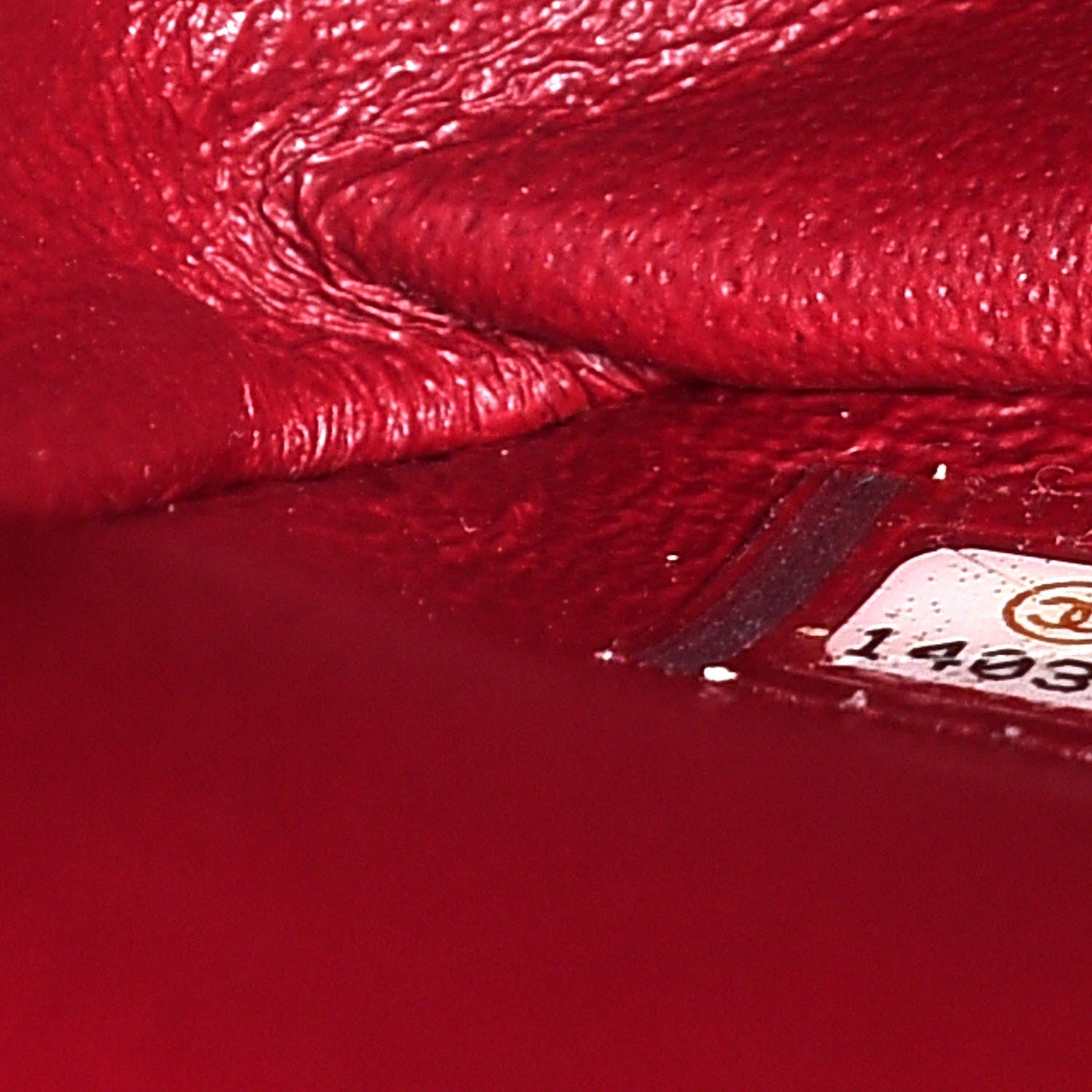 Chanel Distressed Patent Quilted 2.55 Reissue 227 Flap Red 7 of 10