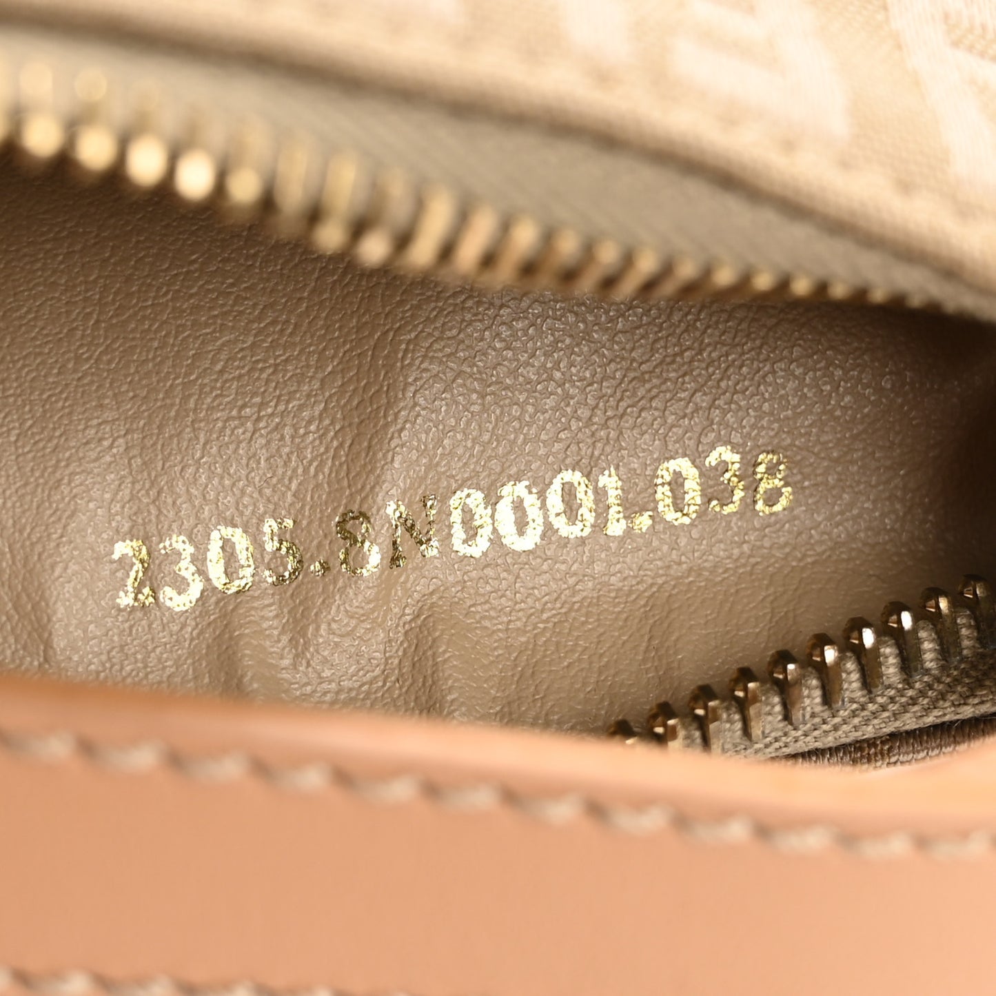 Zucchino Mini Pochette Beige Naturale