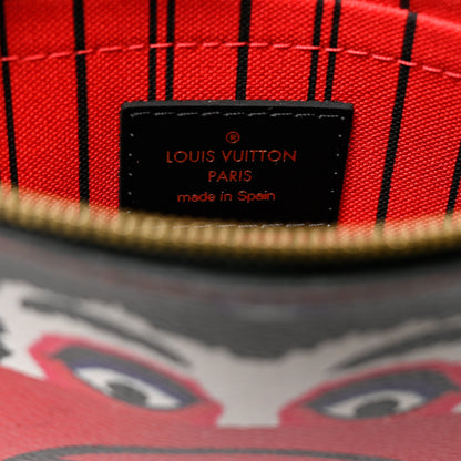Louis Vuitton Reverse Monogram Kabuki MM GM Pochette 6 of 7