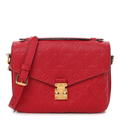 Louis Vuitton Empreinte Pochette Metis Scarlet 1 of 13