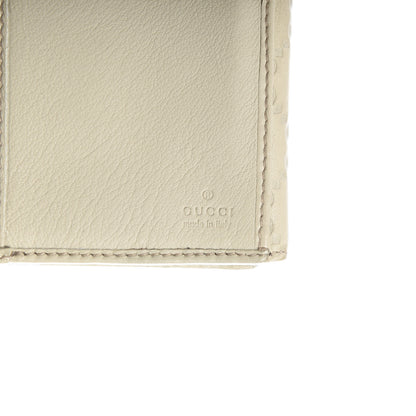 Gucci Guccissima Horsebit Continental Wallet Ivory 8 of 9