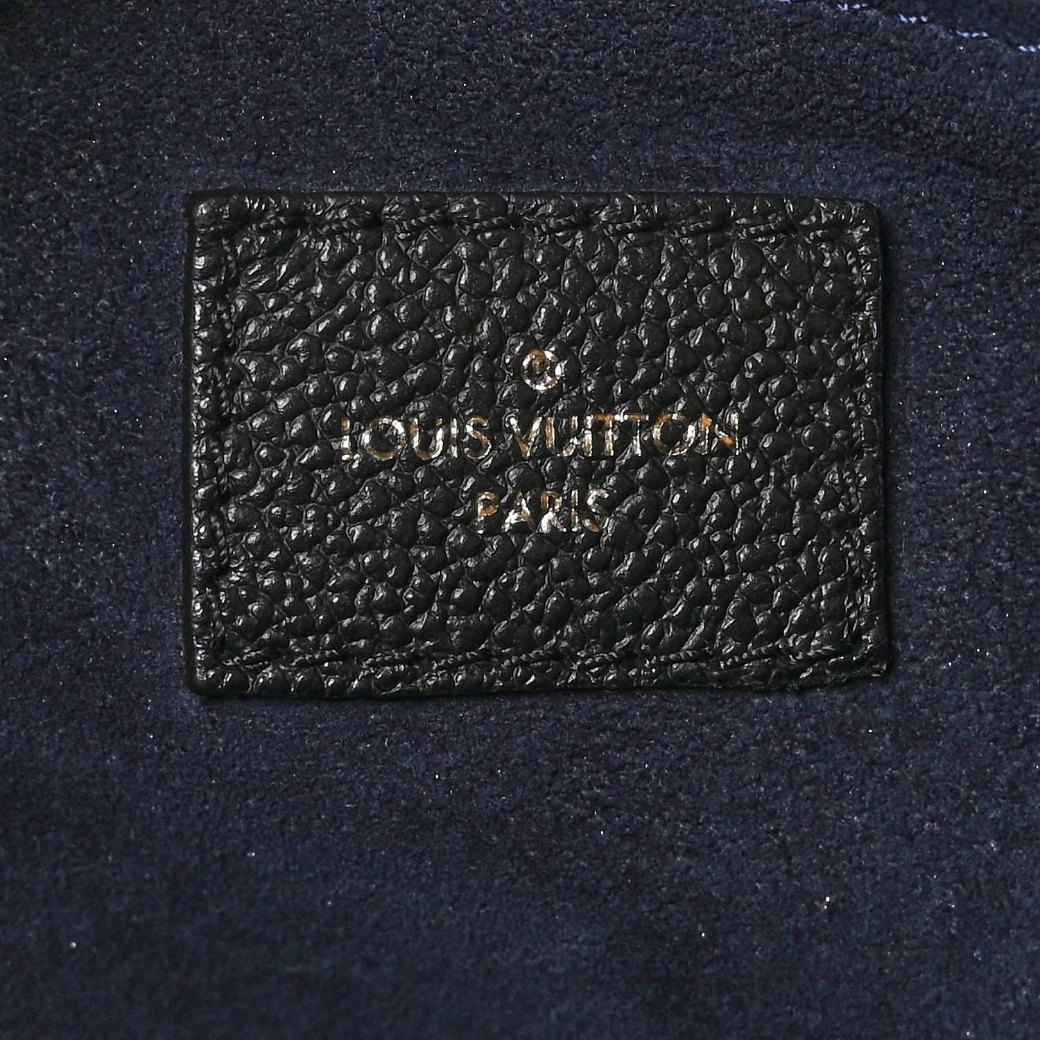 Louis Vuitton Empreinte Monogram Giant Neverfull MM Black 6 of 9