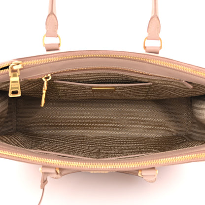 Prada Saffiano Lux Large Galleria Double Zip Tote Cammeo 5 of 14