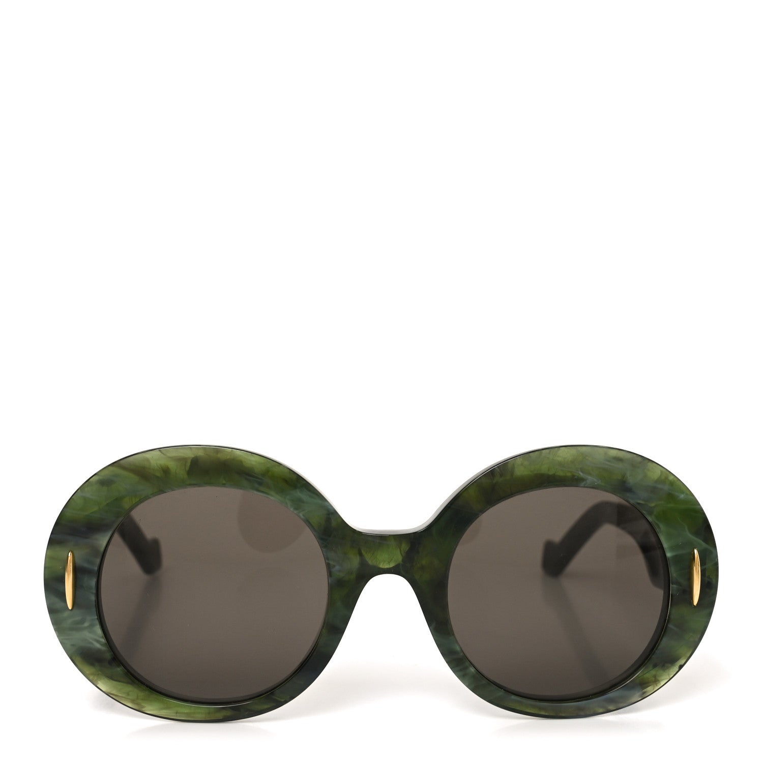 Loewe Acetate Oval Anagram Sunglasses LW40146I Green 2 of 7
