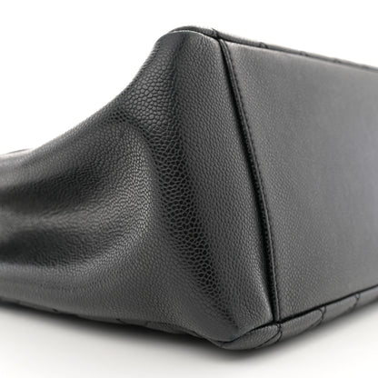 Chanel Caviar Quilted Grand Shopping Tote GST Black 9 of 12