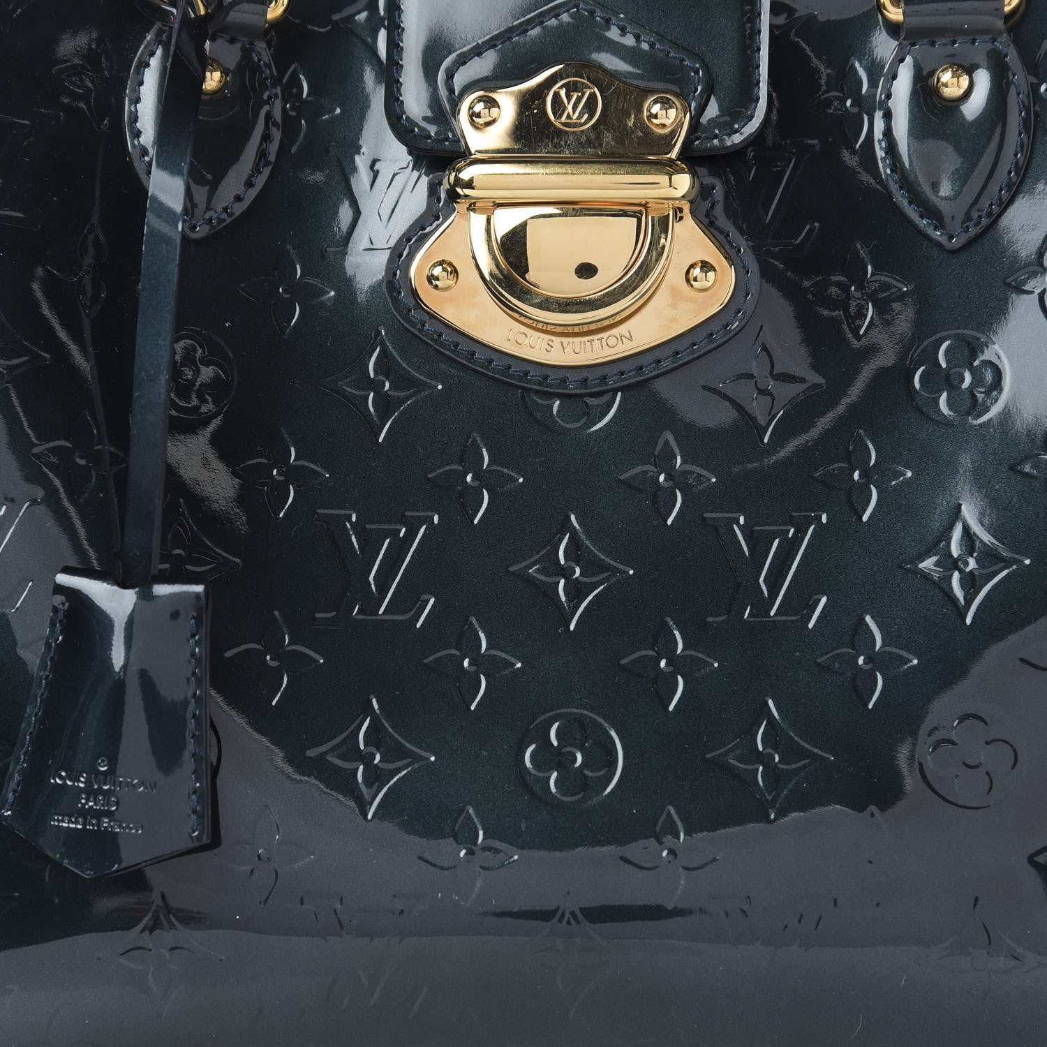 Louis Vuitton Vernis Melrose Avenue Blue Nuit 9 of 9
